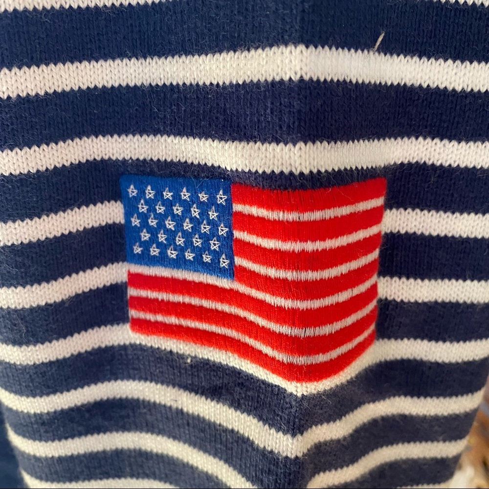 VINEYARD VINES AMERICANA 100% COTTON SNAP-PLACKET SHEP SHIRT POPOVER SZ SMALL - Picture 4 of 13